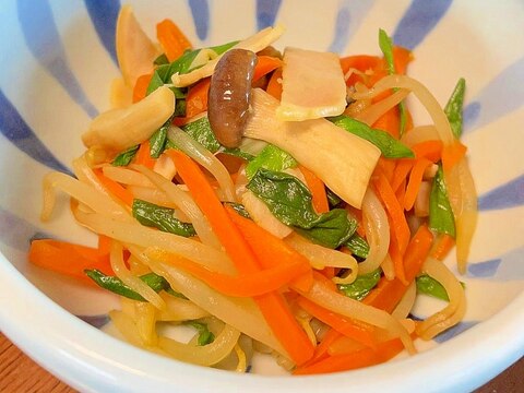 野菜とハムの白だし炒め